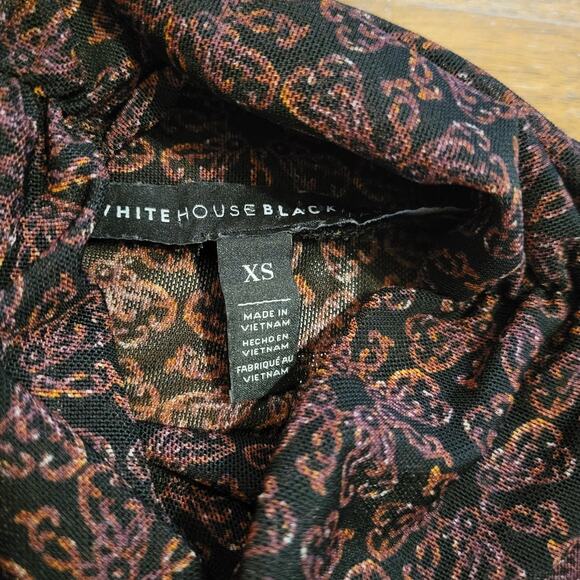 WhiteHouseBlackMarket, XS | Long Sleeve Mesh Turtleneck - Picture 5 of 5
